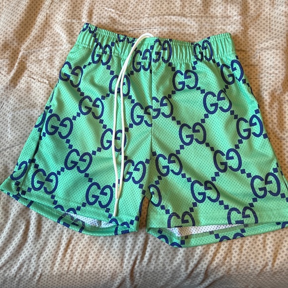Medium Bravest Mega G Spring Green Shorts (US Exclusive) - Picture 3 of 6